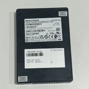 NetApp X4011A 108-00857+E7 OTS2398 DC 3.8TB NVMe SSD 2.5inch Hard Drive