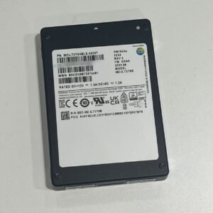 Samsung MZILT3T8HBLS-00007 PM1643a SSD 3.84TB 2.5inch SAS 12Gb/s Hard Drive