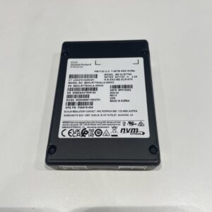 HPE P36975-004 MZ-XLR7T60 MZXLR7T6JALA-000H3 PM1733 SSD 7.68TB 2.5INCH NVMe Hard Drive